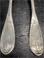 RARE TIFFANY YOUNG AND ELLIS COIN SILVER SERVING