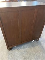 SOLID MAHOGANY 5 DRAWER CHEST