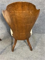 PR OF LAMINATED ROSEWOOD VICTORIAN CHAIRS
