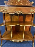 EXCEPTIONAL FRENCH INLAID ETERGE'