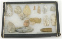 Indian Artifacts - Field Finds, Richland Co., WI