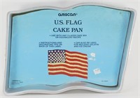 Vintage Amscan U.S. Flag Cake Pan