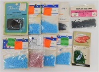 Vintage Seed Beads in Original Packaging for
