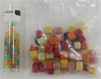 Vintage Square and Czech Glass Beads for