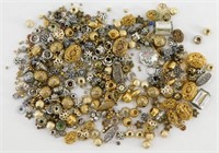 Vintage and Contemporary Metal Beads for