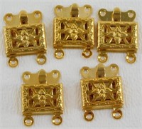 Gold Filled Two Piece Clasps for Beading