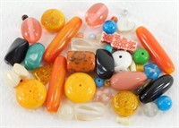Large Plastic Beads for Beading or Macramé