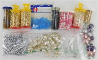 Plastic Beads for Beading or Crafting