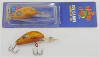 2 Joe Camel Humpback Lures - One is NOS