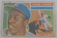 1956 Topps Hank Aaron #31 HOF Milwaukee Braves