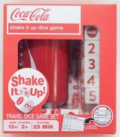 NIB Coca Cola Shake It Up Dice Game