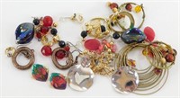 Earring Lot - 14 Different Pairs of Earrings