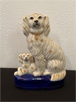 Fitz & Floyd King Charles Cavalier Dog Figurine