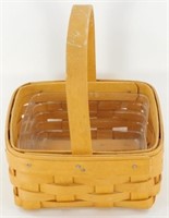 2002 Longaberger Basket - Tarragon Booking Basket