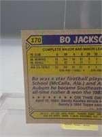 1987 Topps Future Stars Bo Jackson Card #170