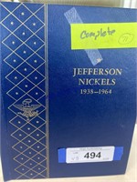 NO SHIPPING COINS-JEFFERSON NICKELS 1938-1964