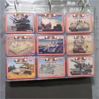 MILITARY COLLECTOR CARDS IN BINDER