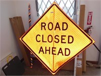 TWO 48" ROAD CLOSED SIGNS
