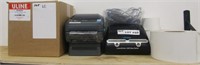 DYMO LABEL PRINTERS WITH LABELS(3)
