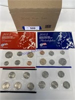 2005 UNCIRCULATED COIN SET W/ STATE QUARTERS,