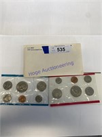 1979 UNCIRCULATED COIN SET, 2 MINTS