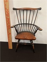 Vintage Wood Doll Chair