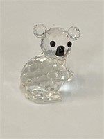 Vintage Swarovski Crystal Bear