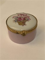 Limoges Castel Vintage Trinket Box