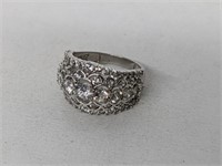 .925 Sterling Silver CZ  Ring