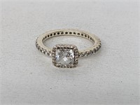 .925 Sterling Silver Engagement Style Ring