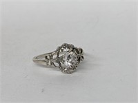 .925 Sterling Silver Vintage Inspired Ring
