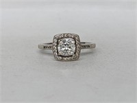 .925 Sterling Silver Engagement Ring