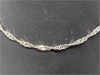 .925 Sterling Silver Chain Necklace