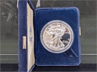 1999 1oz .999 Silver Proof Eagle $1