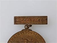 1904 Worlds Fair Missouri Day Pin