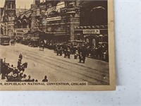 Wm Taft Chicago Rep Natl Convention Postcard