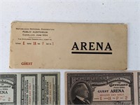 1924 Cleveland Rep Natl Convention Tickets