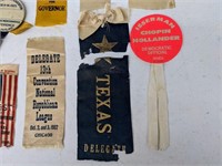 Vintage Political Ribbons
