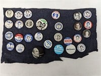 Lot of Vintage Political Buttons