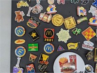 Lot of Mcds & Ty Related Pinbacks