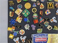 Lot of McDonalds Pinbacks