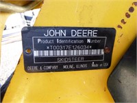 John Deere 317 Skid Steer Loader