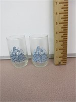 2 Sets of Juice Glasses