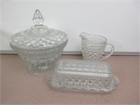 Glass and Crystal Candy Dishes