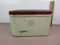 Vintage Tin Box, Mail Holders
