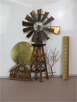 Vintage Metal Windmill Made By Good Art Creation