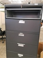 5 DRAWER METAL LATERAL FILE CABINET