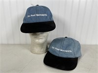 Two Duc Pond baseball style hats