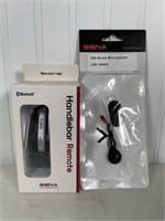 Sena Bluetooth handle bar remote and 10R wired