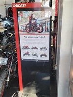 Ducati advertising display